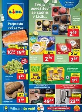 Lidl katalog živila do 11.6.