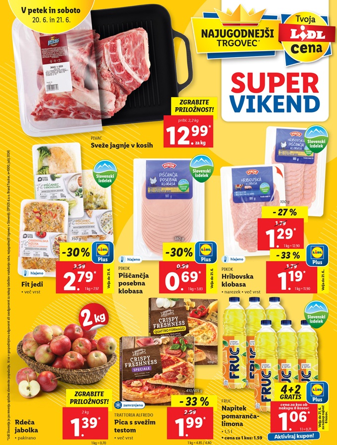 Lidl super vikend do 21.6.