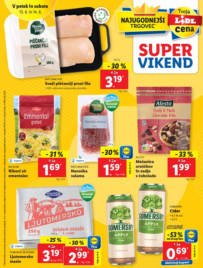 Lidl vikend akcija do 14.6.