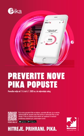 Mercator katalog Pika zgibanka junij 2025