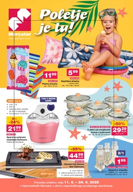 Mercator katalog Poletje je tu