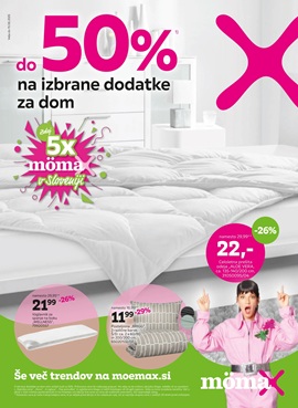Momax katalog Do -50% na izbrane dodatke za dom