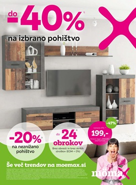 Momax katalog Do -40% na izbrano pohištvo