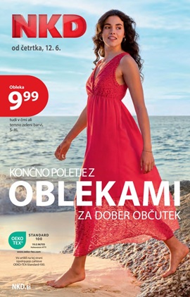 NKD katalog Končno poletje z oblekami