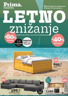 Prima katalog Letno znižanje