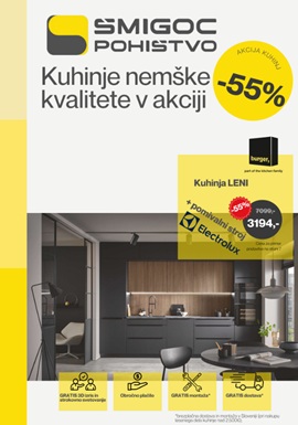 Pohištvo Šmigoc katalog Kuhinje