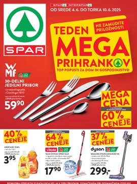 Spar katalog Mega prihranki do 10.6.