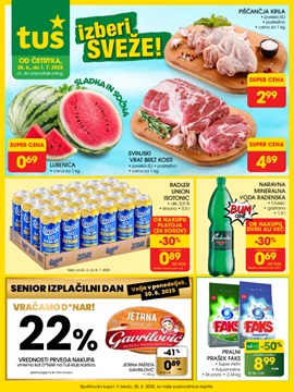 Tuš katalog do 1.7.