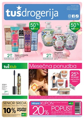 Tuš katalog drogerija do 14.6.