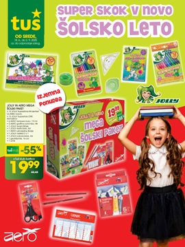 Tuš katalog Šolsko leto