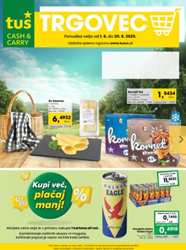 Tuš katalog Trgovec junij 2025