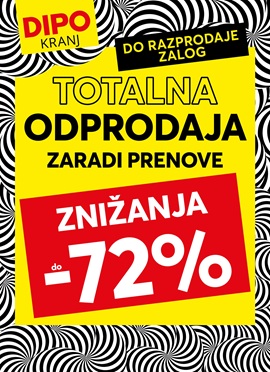 Dipo katalog Odprodaja Kranj
