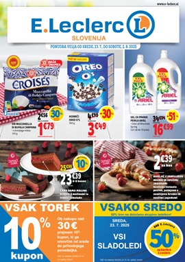 E Leclerc katalog Splet do 2.8.