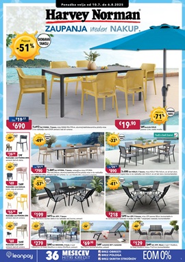 Harvey Norman katalog Vrtno pohištvo do 6.8.