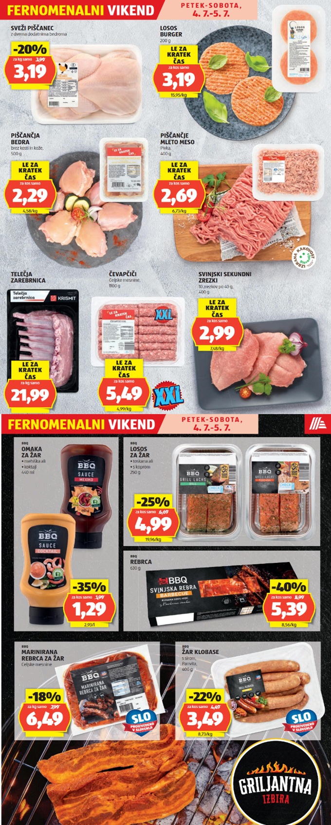 Hofer vikend akcija do 5.7.