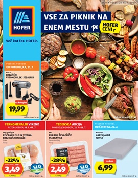 Hofer katalog od 17.7.