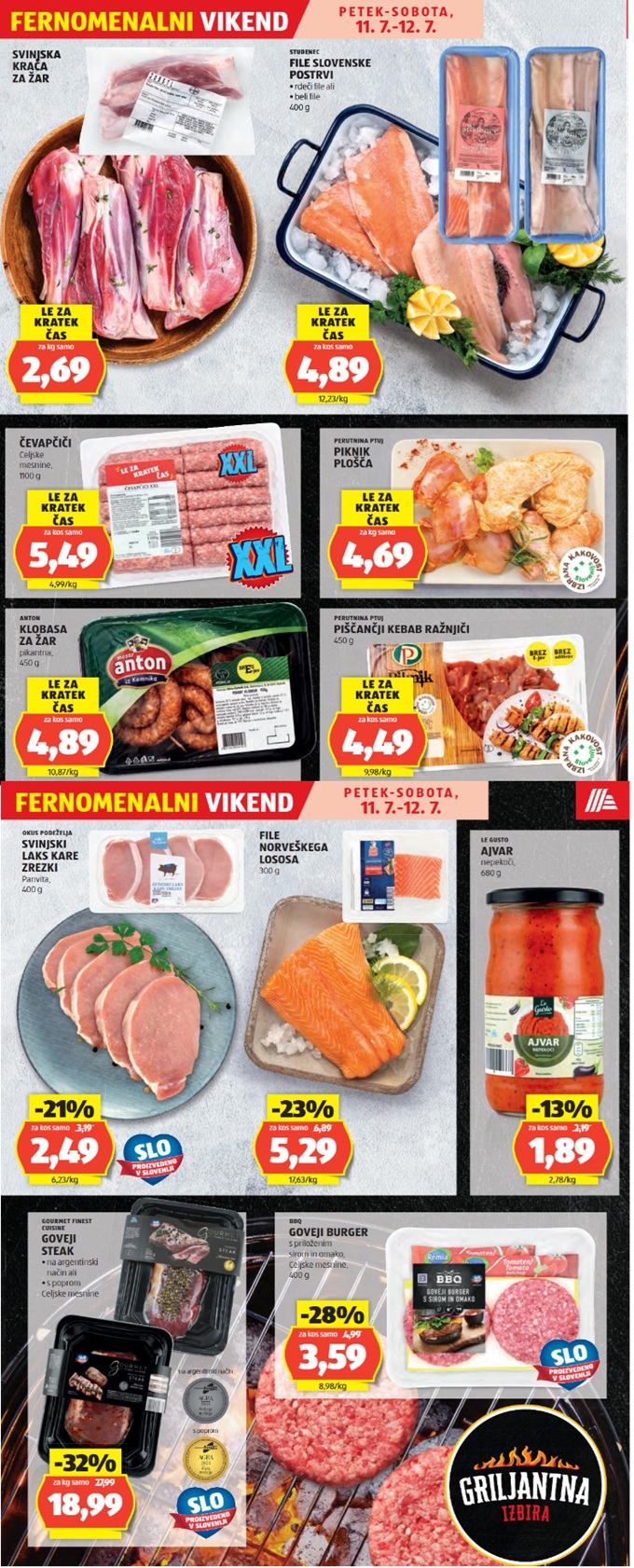 Hofer vikend akcija do 12.7.