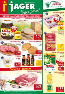 Jager katalog živila do 22.7.