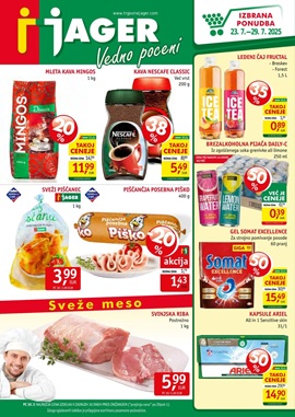 Jager katalog živila do 29.7.