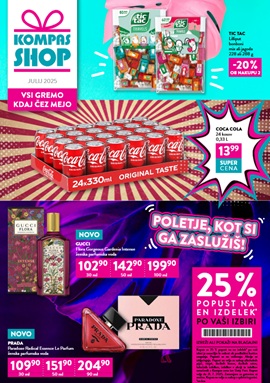 Kompas shop katalog julij 2025