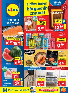 Lidl katalog živila do 23.7.
