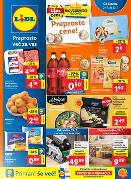 Lidl katalog živila do 30.7.