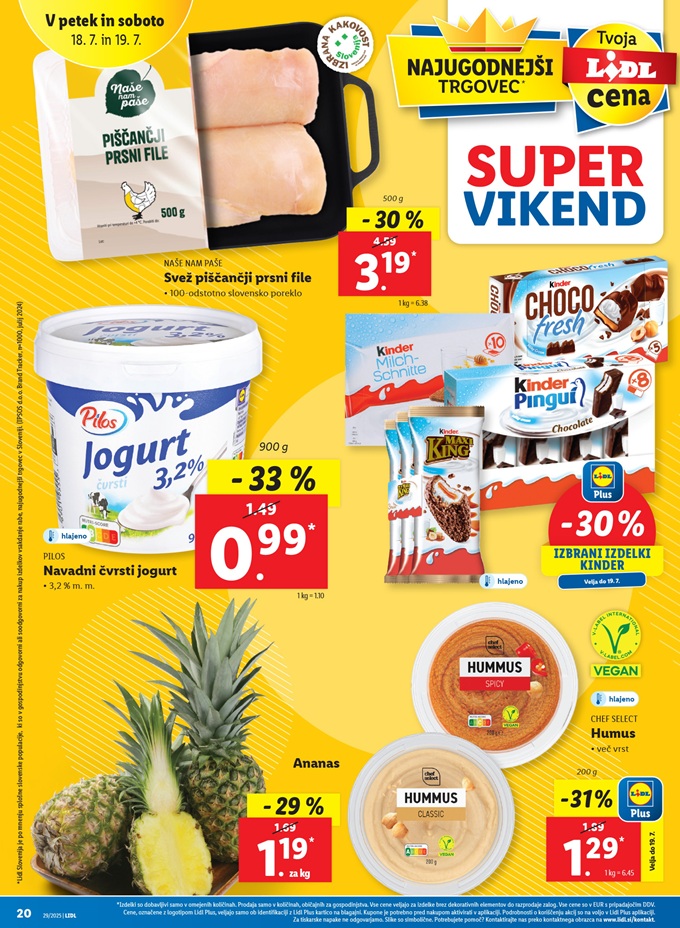 Lidl vikend akcija do 19.7.