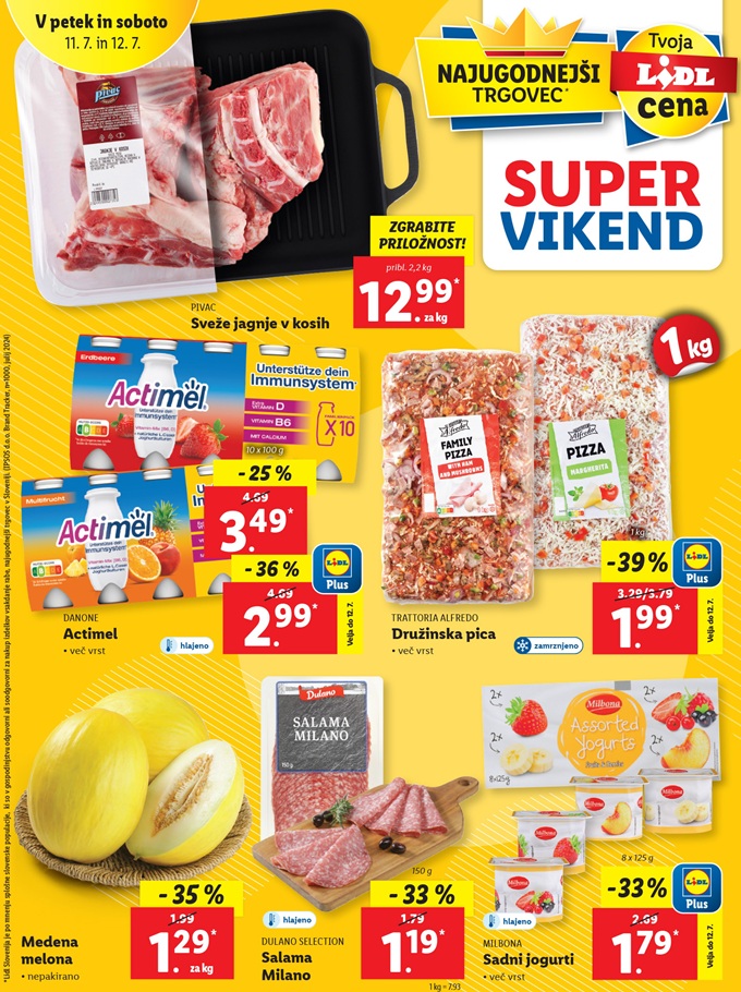 Lidl vikend akcija do 12.7.