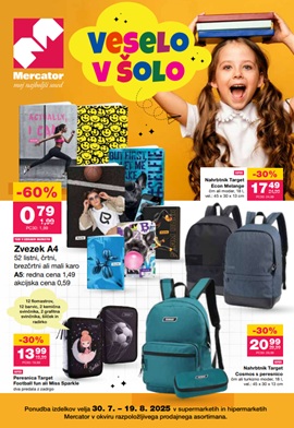 Mercator katalog Veselo v šolo