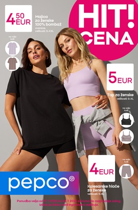 Pepco katalog Kompleti za ženske