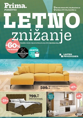Prima katalog Letno znižanje avgust 2025
