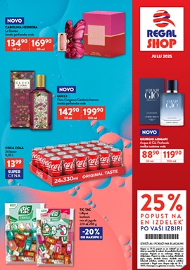 Regal shop katalog julij 2025