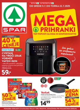 Spar katalog Mega prihranki