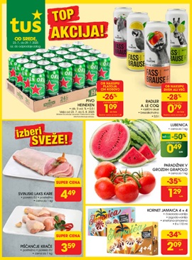 Tuš katalog do 29.7.