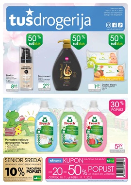 Tuš katalog drogerija do 19.7.