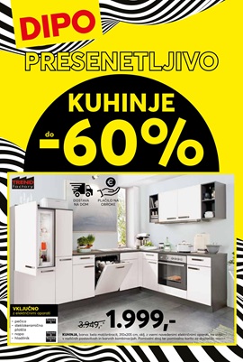 Dipo katalog Kuhinje do -60%
