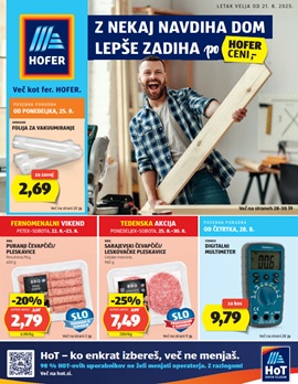 Hofer katalog od 21.8.