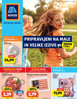 Hofer katalog od 28.8.