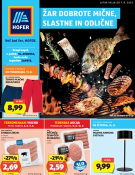 Hofer katalog od 7.8.
