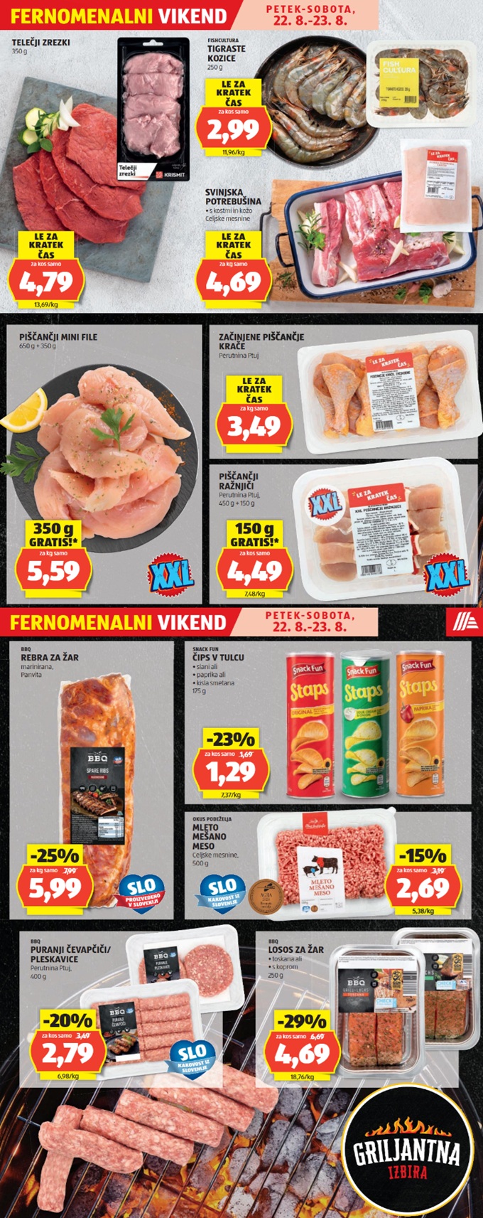 Hofer vikend akcija do 23.8.