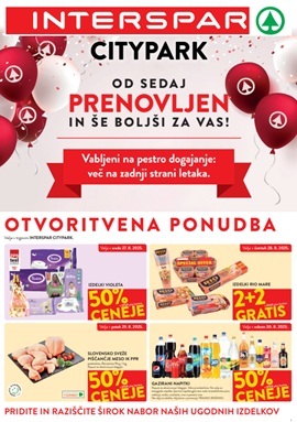Interspar katalog Citypark prenova