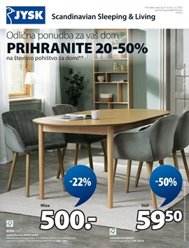 JYSK katalog do 2.9.