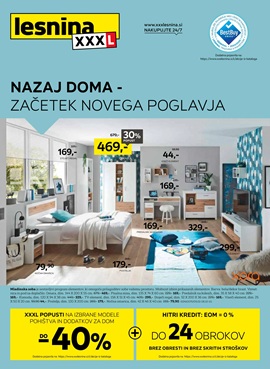 Lesnina katalog Nazaj doma – začetek novega poglavja