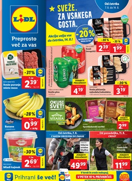 Lidl katalog živila do 14.8.
