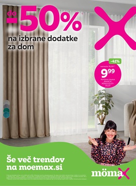 Momax katalog Do -50% na izbrane dodatke za dom