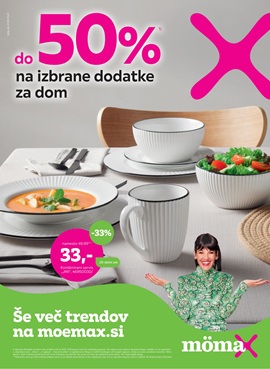 Momax katalog Do -50% na izbrane dodatke za dom