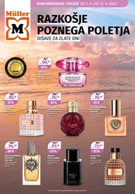 Muller katalog Dišave za zlatne dni