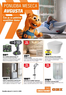 OBI katalog avgust 2025