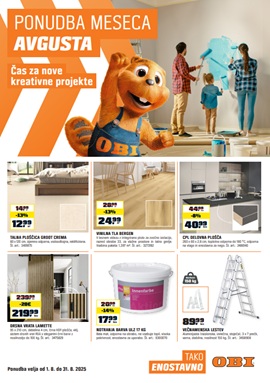 OBI katalog Čas za nove kreativne projekte