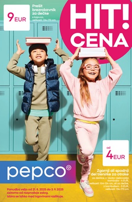 Pepco katalog Vse za šolo je tu